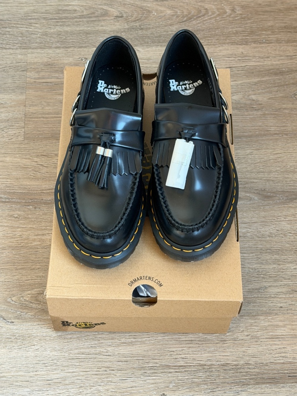 BRAND NEW - Dr. Martens Adrian Hardware Tassel Loafers Size 8 Men's (9 Women's)